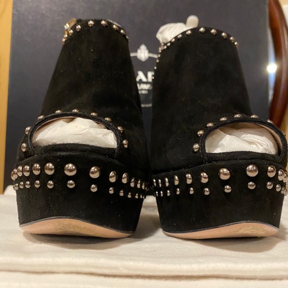 Prada Calzature Donna Camoscio Platform Heels - Picture 3 of 6